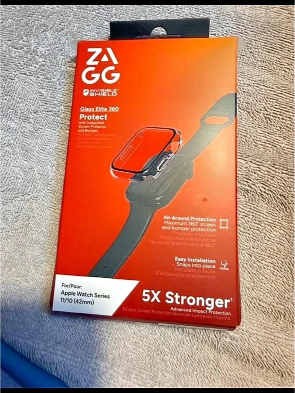 ZAGG InvisibleShield Glass Elite 360 Protect Apple Watch Series 11/10 (42mm)
